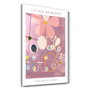 Wallity Pintura Decorativa de Vidrio Templado Multicolor 46 x 72 cm